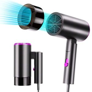 Hair Dryers For Hair High Power Fast Drying, Frizz Control, And Shine Lightweight Hair Dryer For Professional Results In Home And Travel Use US A Type Plug(110-127V)